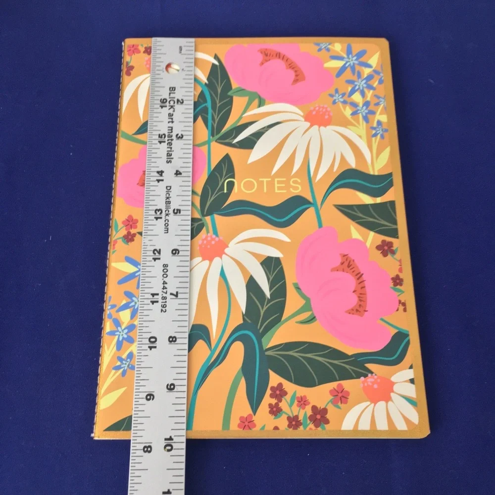 Floral Notes Notebook Sketchbook Set 2pc. Set
